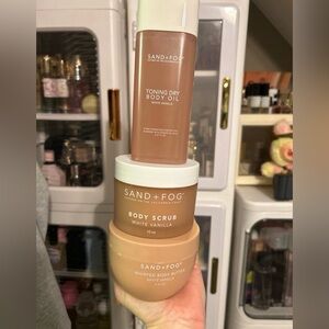 SAND + FOG White Vanilla Bath & Body Set